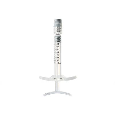 100pcs/Case Luer Lock Glass Syringe Plastic Plunger