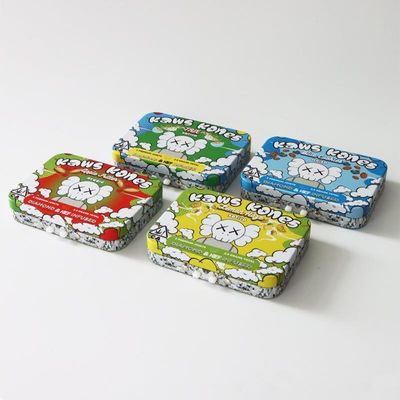 Matte or Glossy Child Resistant Tin Box with Silicon Insert for 5pcs Preroll