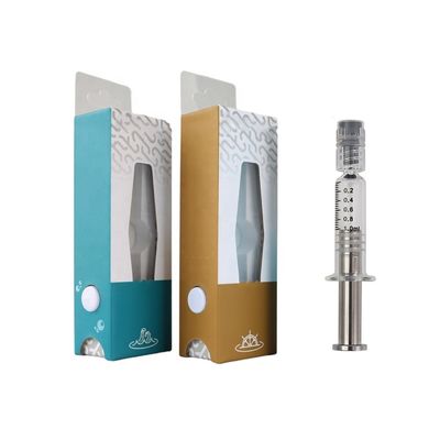 Standard or Long Shape Luer Lock Glass Syringe with Metal Plunger