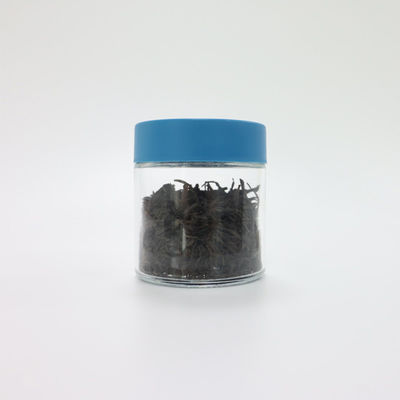 90ml 3oz Capacity Glass Weed Jar with Child Resistant Screw Cap