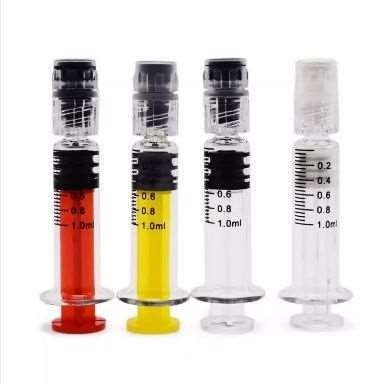1ml Luer Lock Glass Syringe For Essential Oil Cosmetic Medical Syringes
