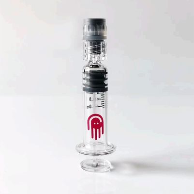 CBD Oil Glass Syringe Luer Lock THC Oil Syringe 1ml Empty Luer Cap Glass Syringe