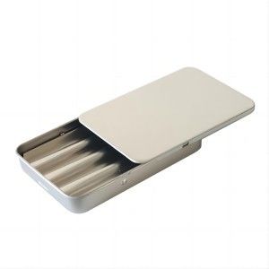 Convenient Prerolls Cigarette Metal Tin Made of Tinplate for Durable and Stylish Storage