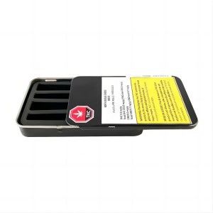 Convenient Prerolls Cigarette Metal Tin Made of Tinplate for Durable and Stylish Storage