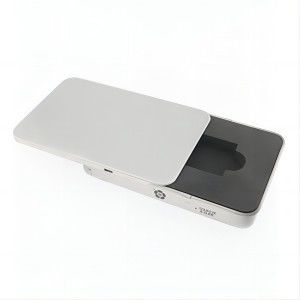 Rectangular Child Resistant Tin Box for Secure Storage of 0.5g Prerolls and Edibles