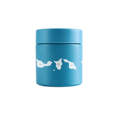 Stylish 60mm Diameter Glass Storage Jars With Smooth Cap And Kid Resistant Child Lock Certificate