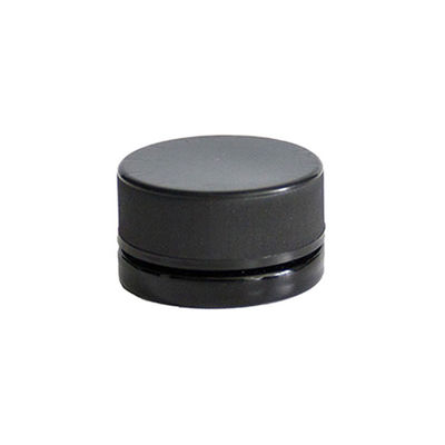 9ml Child Resistant Concentrate Glass Jars Thick Wall Small Black Jar with Black Cap