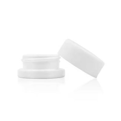 Premium 9mL White Child Resistant Concentrate Glass Jar