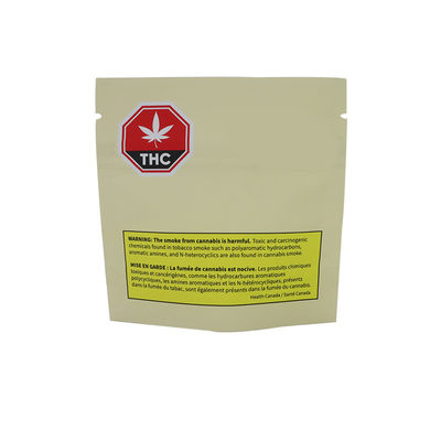 Wholesale Airtight Mylar Weed Wrapping Bags with Glossy Matte Surface