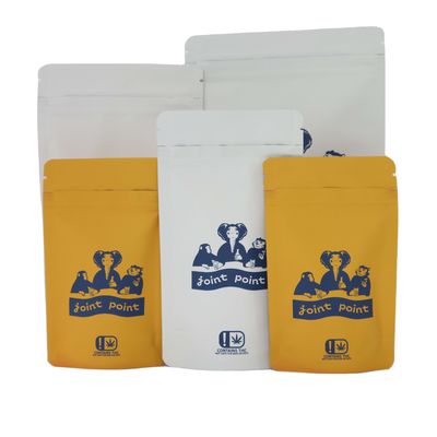 Child-Resistant Zipper Smell Proof Stand Up Mylar Pouch Bag