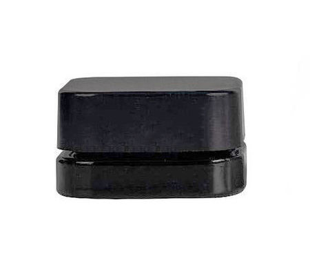 5mL Cube Black Concentrate Container Child Resistant Concentrate Glass Jar