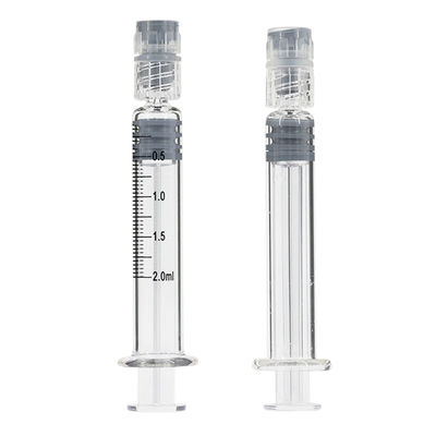 2ml Luer Lock Prefillable Borosilicate Glass Syringes for Essential Oil
