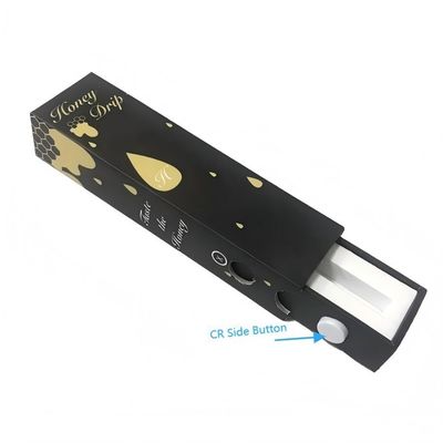 Wholesale Black White CBD Vape Oil Cartridge Drawer Paper Box Packaging
