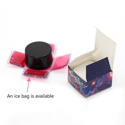 Concentrate Container Paperboard Box Custom Small Jar Packaging