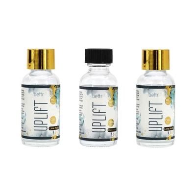 1oz 30ml Smell Leak Proof Airtight clear Round boston Glass Bottle with Black Screw Lid for Essential Oil Liquid Medicine Liquid