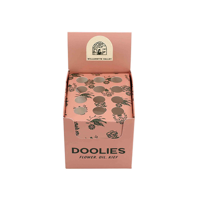 Custom Store Retail Countertop Tabletop Cardboard Display Box Stand Tray for Tubes