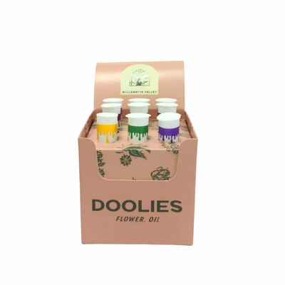 Custom Tabletop Cardboard Display Stand Tray for Preroll Tubes