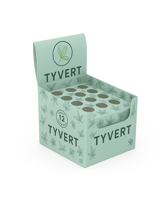 Custom Cardboard Counter Top Displays for Pop Top Tubes