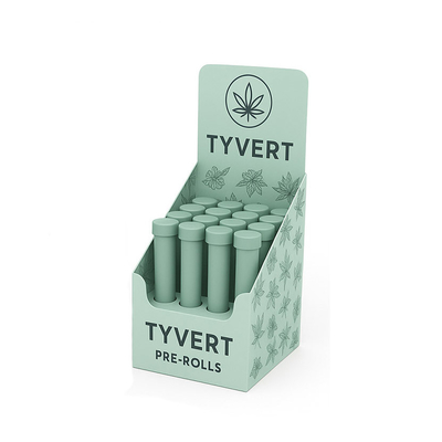 Custom Cardboard Counter Top Displays for Pop Top Tubes