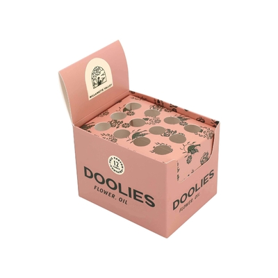 Custom Cardboard Display Box Printed Pop Top Tube Plastic Counter Paper Packaging Display Boxes for Retail Pre Roll Store