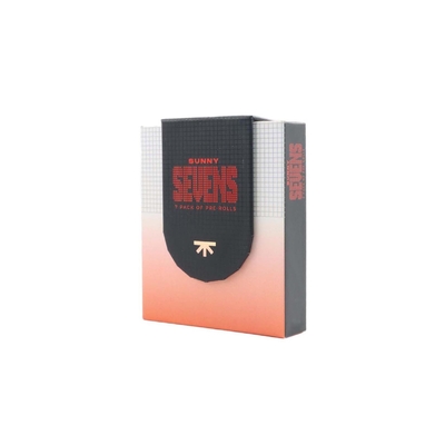 Eco-Friendly Custom Preroll Joint Cigarette Paper Box Packaging with Magnet Closure