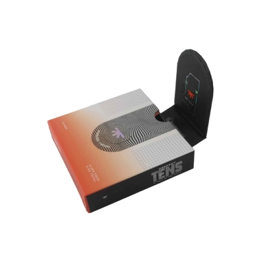 Child-Resistant Flip-Top Pre-roll Magnetic Drawer Paper Boxes with Flaps