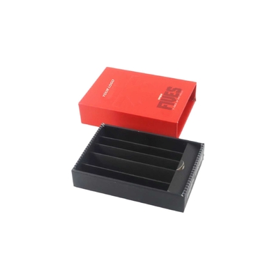 Custom Child Safe Slide Drawer Cigatette Paper Box Packaging for Pre-Rolled Cones