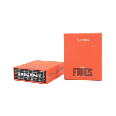 Embossed Multipack Prerolls Joint Paper Box Packaging with Match Compartment