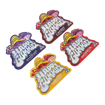 Custom Printed Shape Die-Cut Mylar Bag 3.5 Grams