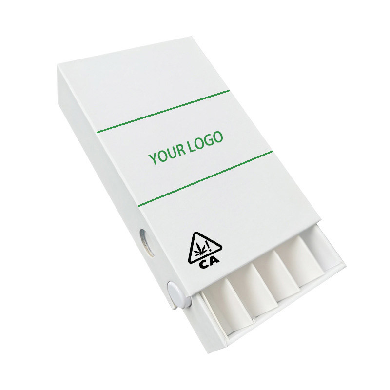 Pre Boxed Paper Childproof Paper Pre Roll Box Packaging Slider Paper Box Customizable